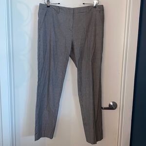 Gerard Darel Paris pant size 46 IS 14 black white checkered